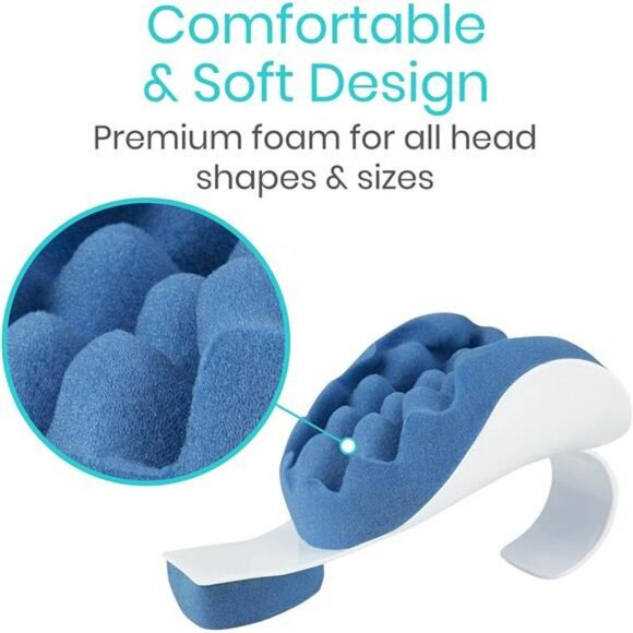 Neck and Shoulder Relaxer - Chiropractic and Stretcher Support Pillow - Picture 6 of 6